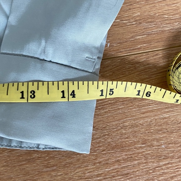 Abercrombie satin high rise slacks - Picture 6 of 10